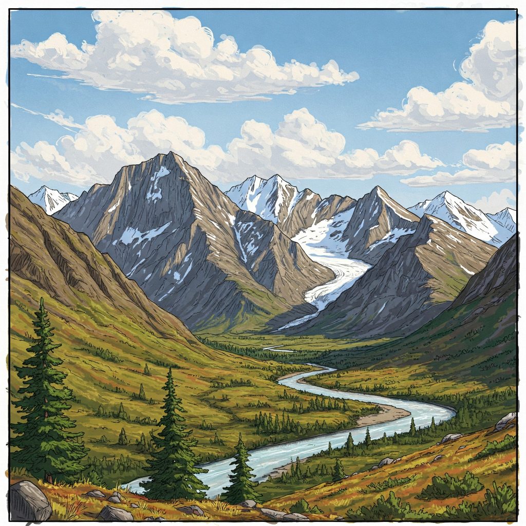 Brooks Range Alaska Vẻ Đẹp Hoang Sơ Bắc Cực